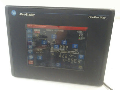 ALLEN BRADLEY 2711E-T10C6 SER. D REV. A  PANELVIEW 1000E TERMINAL FRN 5.14