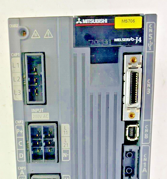 MITSUBISHI MR-J4W2-1010B SERVO DRIVE MODULE 1KWx2 240VAC 908A 50/60HZ