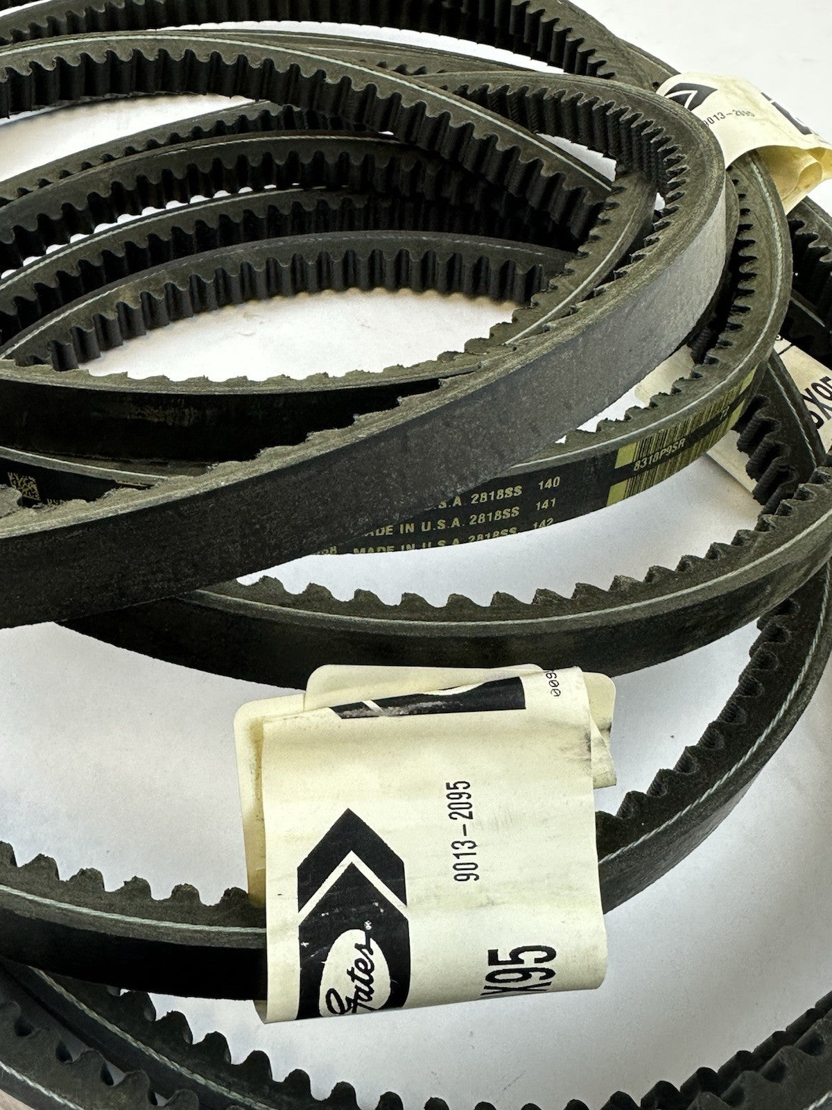 GATES BX95 TRI-POWER V-BELT 9013-2095 V80 LOT OF 3