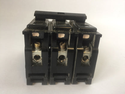SIEMENS BQ3B020 CIRCUIT BREAKER 3POLE 20AMP 120/240VAC TYPE EQ-B