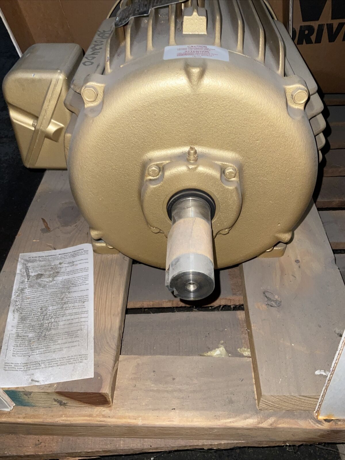 BALDOR EM4106T MOTOR 20HP 230/460V 46/23A 3520RPM 3PH