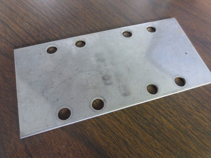 COOPER B-LINE 9SS6-8004 STAINLESS STEEL SPLICE PLATES - w/ FASTENERS** 3-1/4 x 7