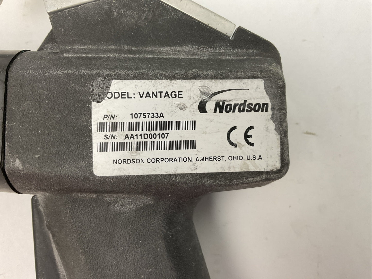 NORDSON POWDER GUN MODEL VANTAGE P/N 1075733A