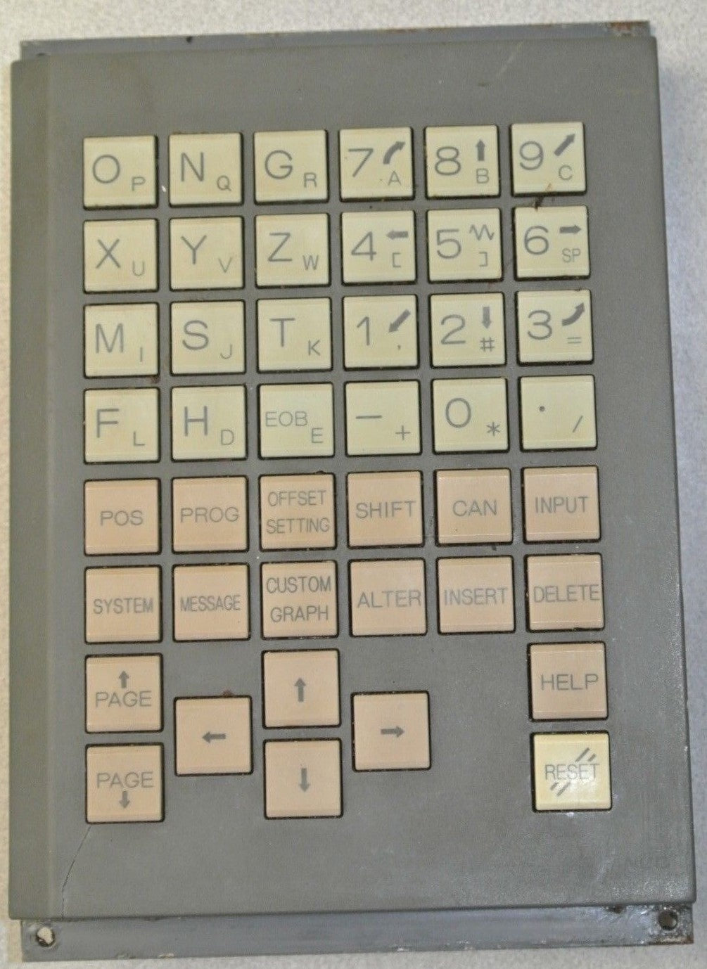 FANUC A02B-0236-C120/MBR / MDI UNIT / OPERATOR INTERFACE PANEL / KEYPAD