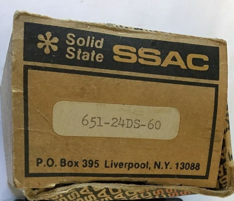 SSAC 651-24DS-60 SOLID STATE RELAY