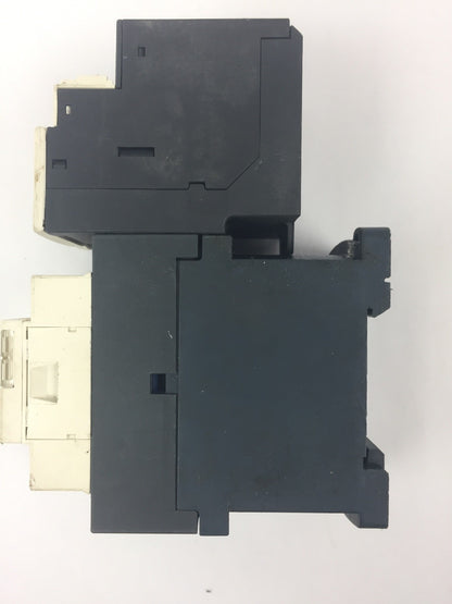 TELEMECANIQUE LC1D09BL CONTACTOR LRD07 OVERLOAD RELAY 1.6-2.5A LAD4TBDL 24V