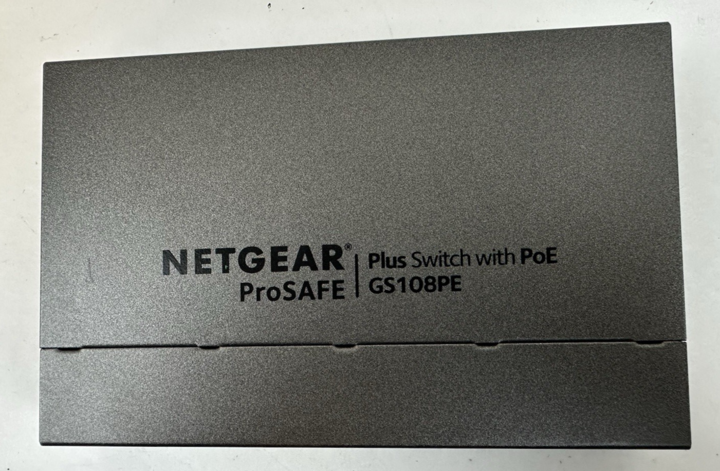 NETGEAR PROSAFE GS108PE V3 8-PORT GIGABIT MANAGED POE SWITCH