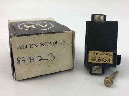 ALLEN BRADLEY 85A23 COIL, 6V @ 25HZ. NEW GREAT CONDITION, NEW SURPLUS