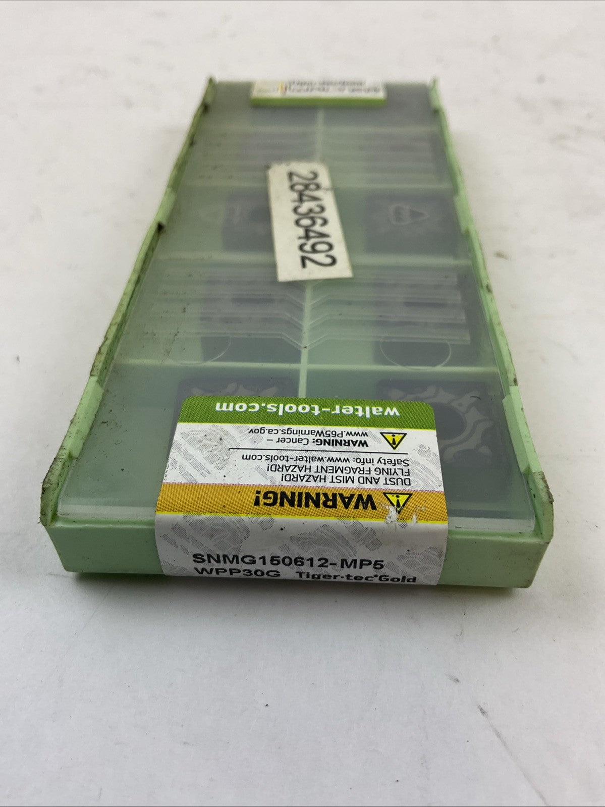 WALTER SNMG150612-MP5 WPP30G SNMG543-MP5 CARBIDE INSERT TIGER-TEC (BOX OF 10)