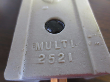 MULTI-UNION 2521 CARTRIDGE FUSE HOLDER, PORCELAIN BASE 388-425 31-60A, 600V 2pcs