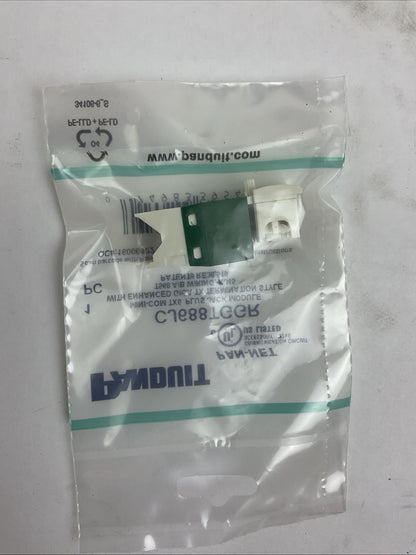 PANDUIT CJ688TGGR MINI-COM TX6 PLUS JACK MODULE (LOT OF 15)