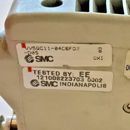 SMC VV5QC11-04C6FD2 MANIFOLD VQC1400-51(3) VQC1100-51(1)