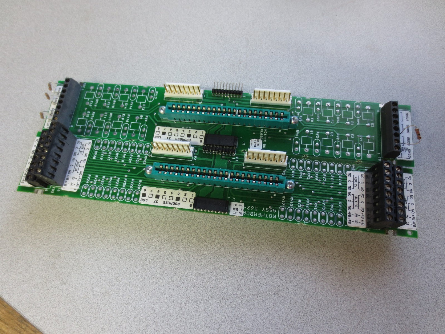 SIMPLEX 562-856 + 562-727 MOTHER BOARD CLASS "B" - 2-BOARD ASSEMBLY