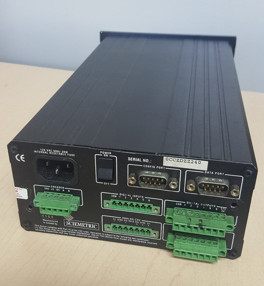 Sciemetric Sigmeter  Panel Meter 1103