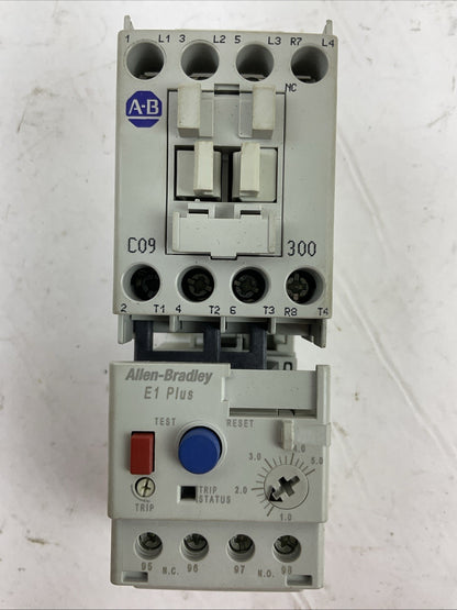 ALLEN BRADLEY STARTER (100-C09E*300 SER A COIL 24VDC + 193-EECB 1.0-5.0A SER C)