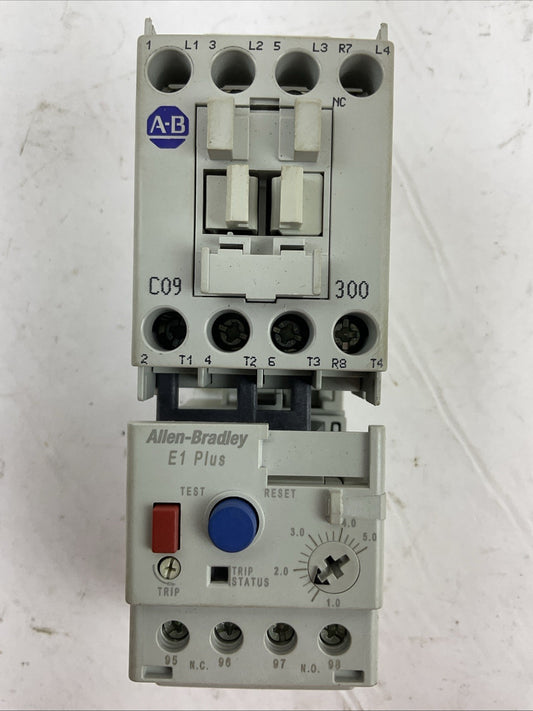 ALLEN BRADLEY STARTER (100-C09E*300 SER A COIL 24VDC + 193-EECB 1.0-5.0A SER C)