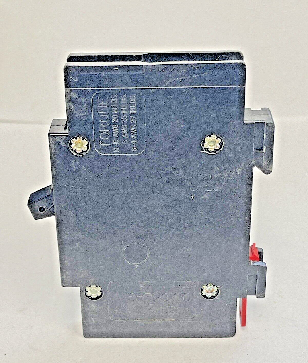 CUTLER-HAMMER - QCR1015T -1 POLE, 15 A, 120/240V CIRCUIT BREAKER - NEW OLD STOCK