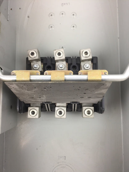 GOULD NF354 VACU-BREAK SWITCH WITH CLAMPMATIC CONTACTS 200 AMPS 600 VAC 3 PHASE