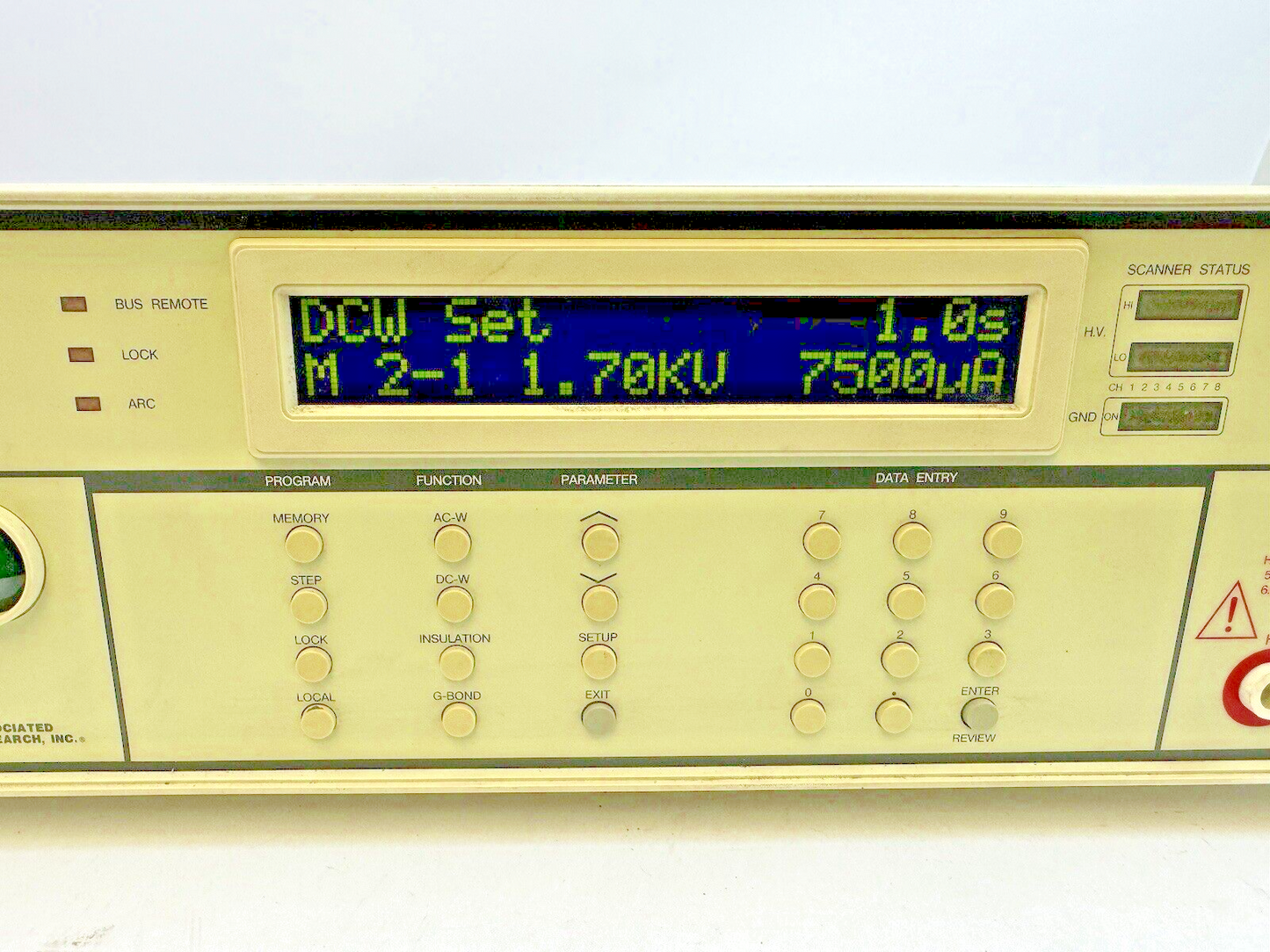 ASSOCIATED RESEARCH INC - 7564SA - QUADCHECK II - ELEC. SFTY COMPLIANCE ANALYZER
