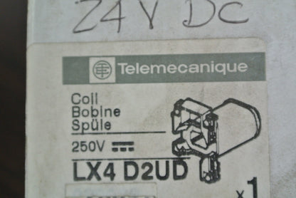 TELEMECANIQUE LX4 D2BD - COIL - 24VDC  - NEW SURPLUS in D2UD BOX