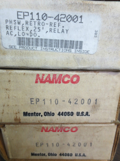 NAMCO EP110-42001 POLARIZED VISIBLE LIGHT PHOTOSWITCH / SENSOR - NEW SURPLUS