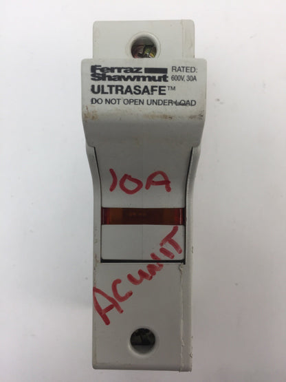 FERRAZ SHAWMUT US3J1I ULTRASAFE FUSE HOLDER 600V 30A