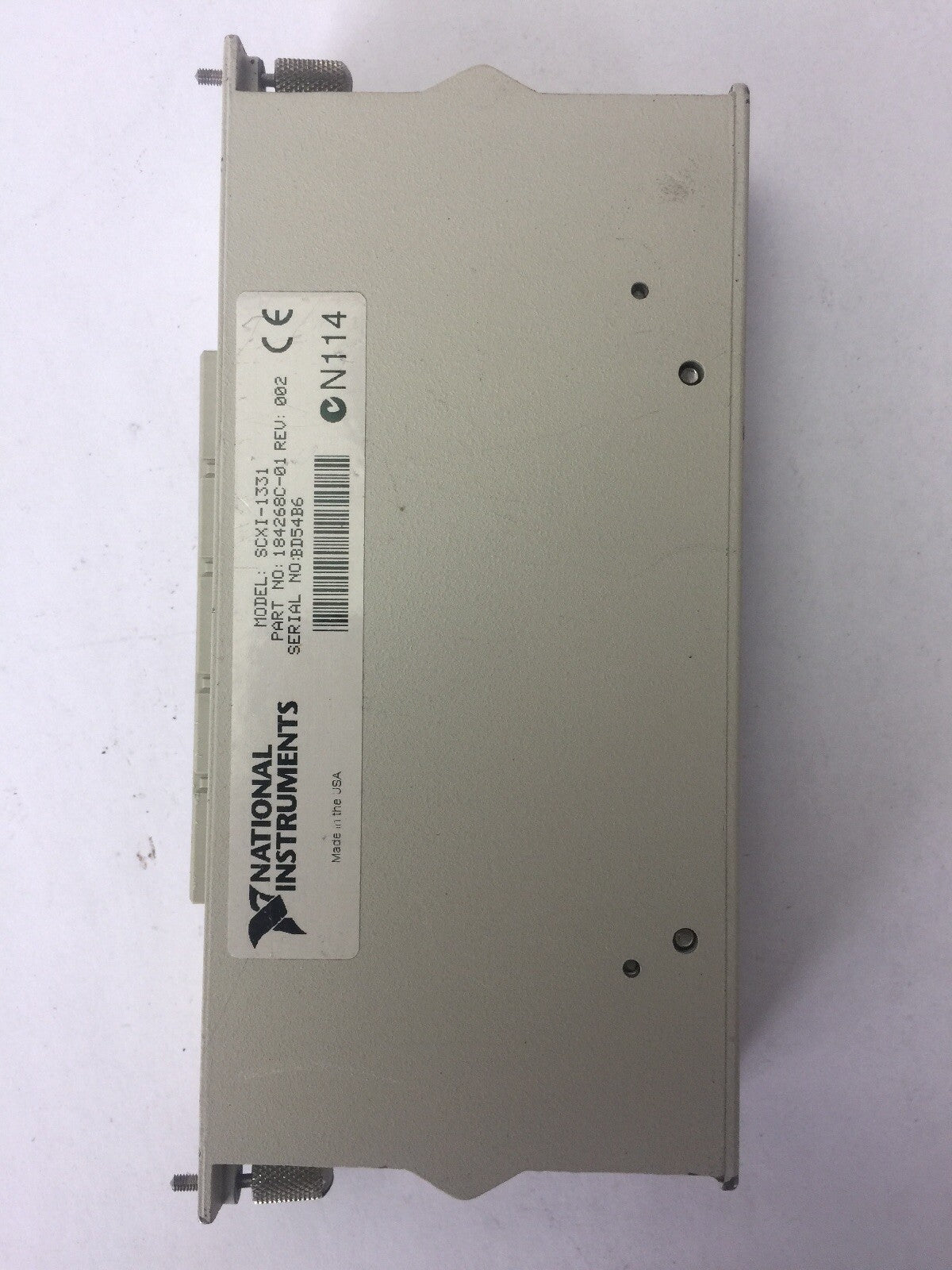 NATIONAL INSTRUMENTS SCXI-1331 REV 002