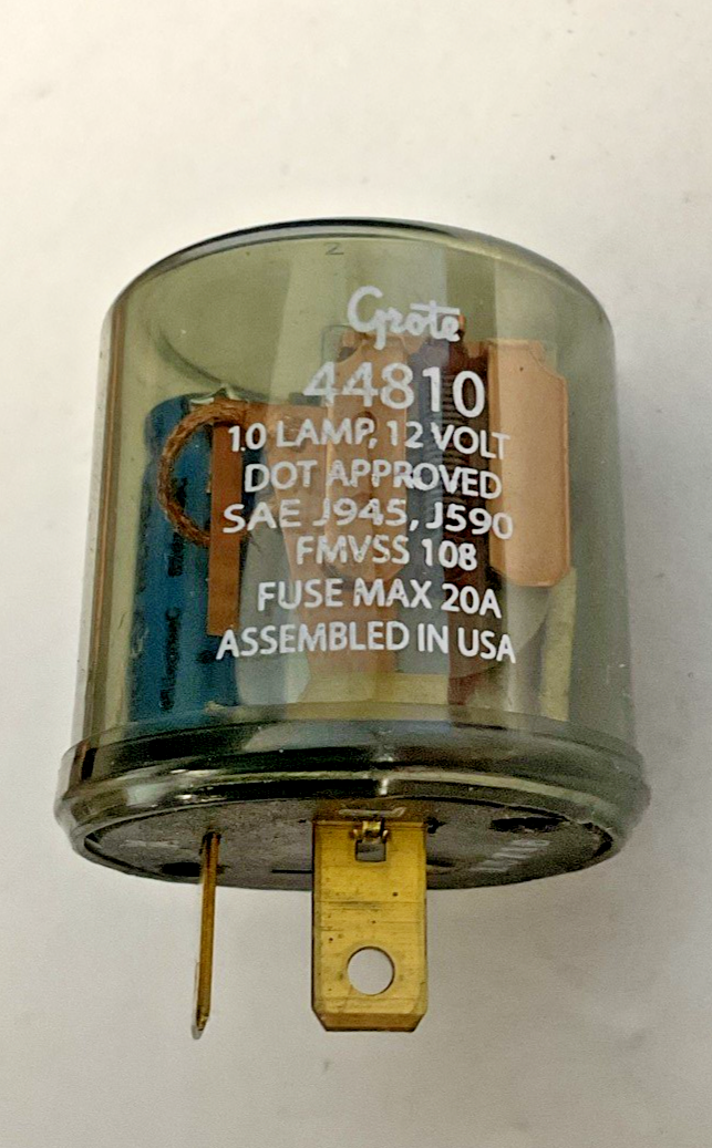 GROTE 44810 ELECTROMAGNETIC FLASHER 12V ***LOTOF3***