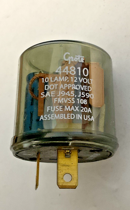 GROTE 44810 ELECTROMAGNETIC FLASHER 12V ***LOTOF3***