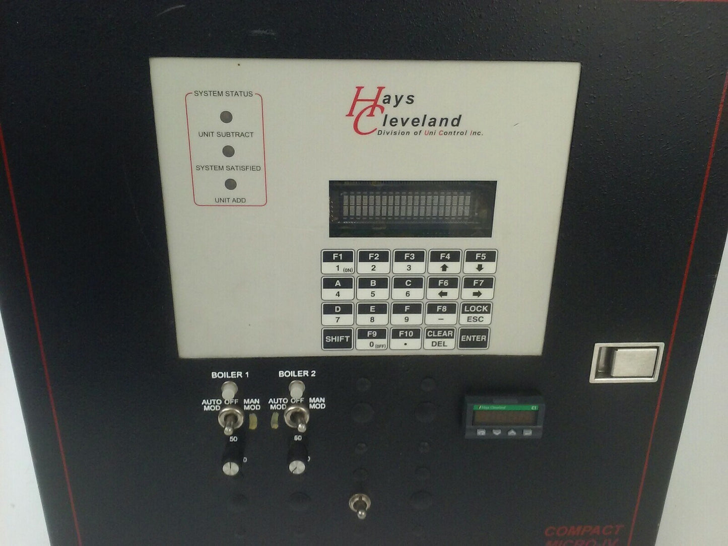 HAYES CLEVELAND COMPACT MICRO-IV 5830 120V 50/60HZ BOILER CONTROL SYSTEM