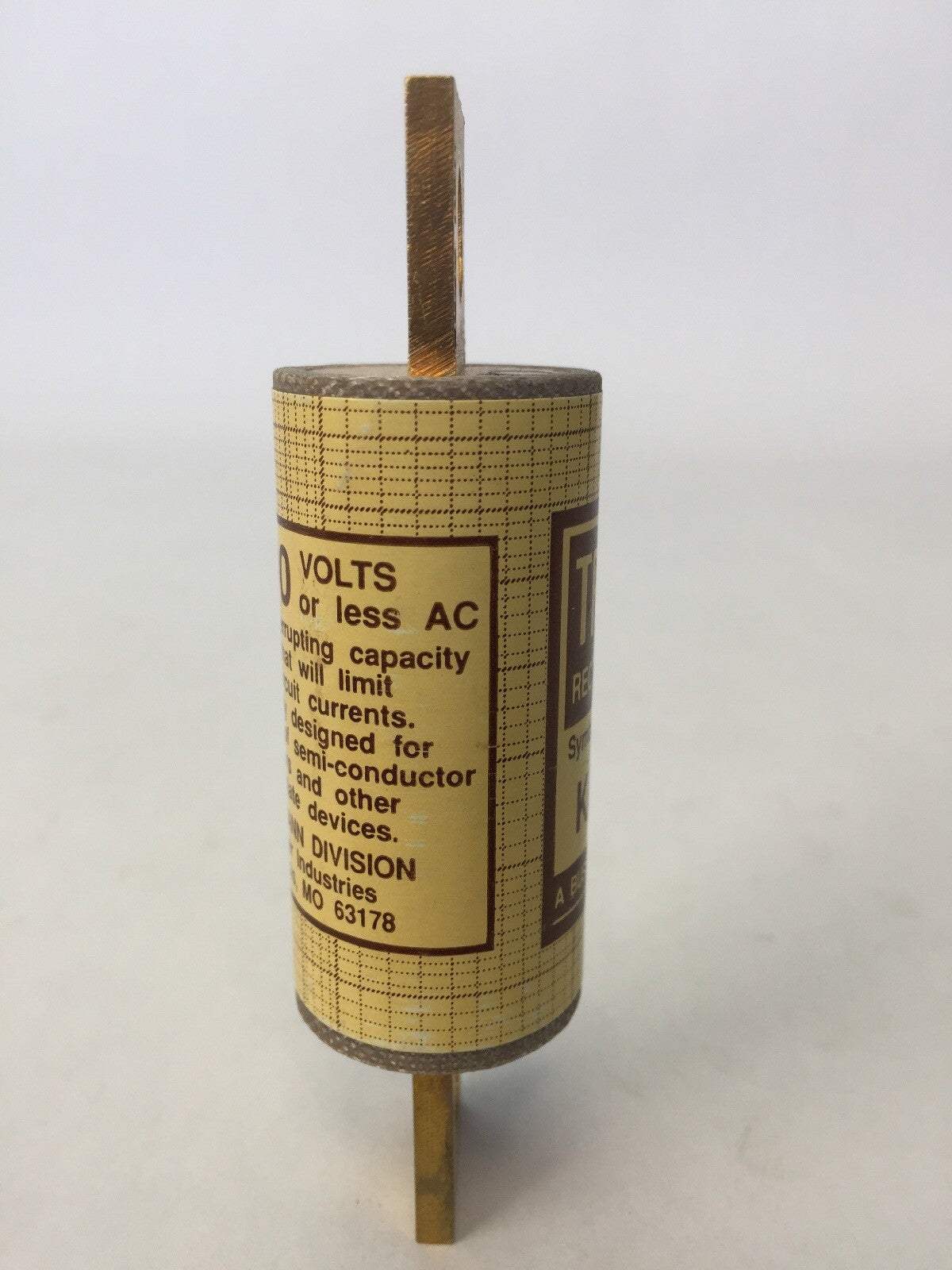 TRON BUSS BUSSMANN KBH-80 RECTIFIER FUSE 80 AMP 500 VAC