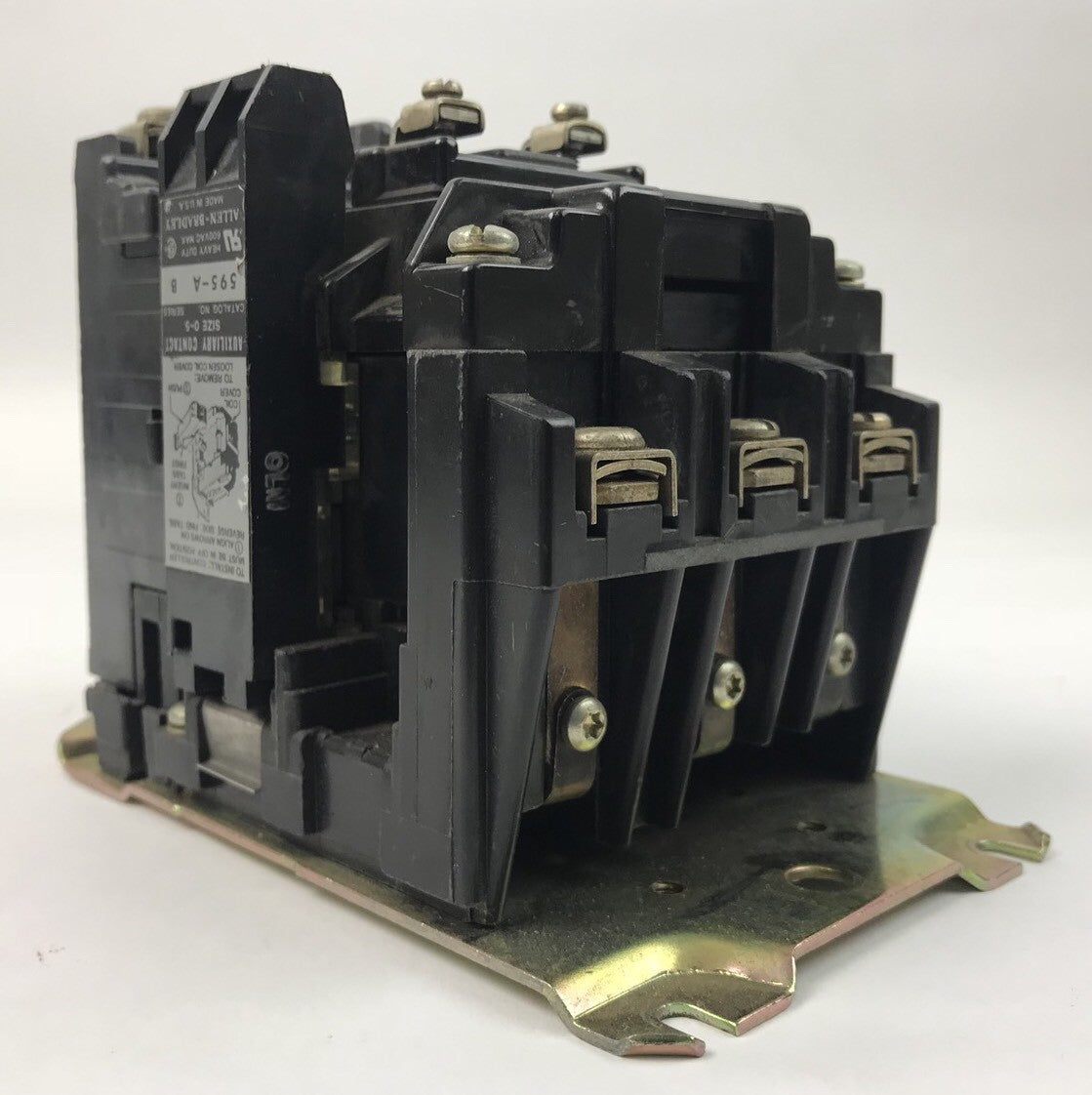 Allen Bradley 500F-A0D930 Series B Size 0 Coil 18 Amp Max Continuous 600V AC Max