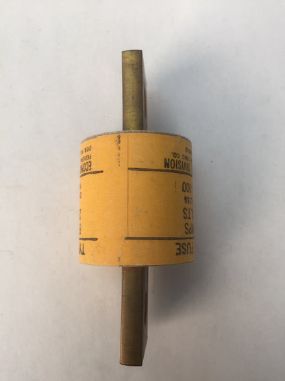 ECONOMY FUSE DIVISION RFN 800 TYPE RF FUSE 800 AMPS 250 VOLTS