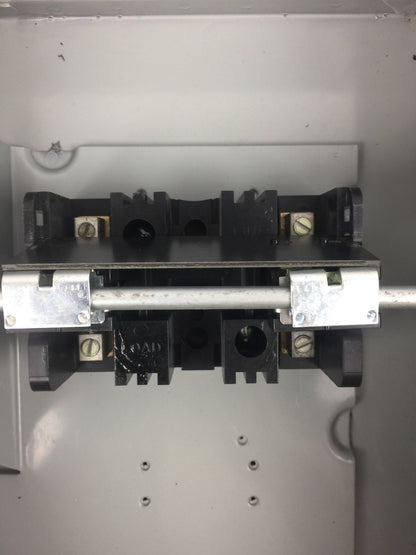 GOULD ITE NF251H VACU-BREAK SWITCH W/CLAMPMATIC CONTACTS 600 VAC 30 AMP 1 PHASE