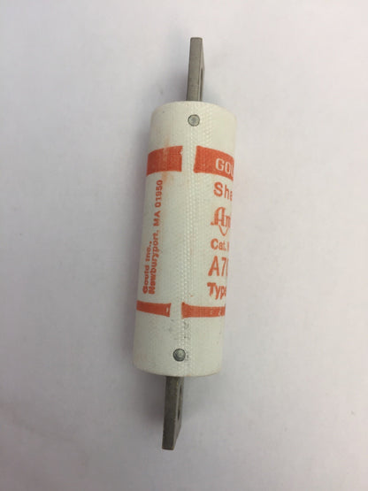 GOULD SHAWMUT AMPTRAP A70P60 FUSE 60AMP 700VAC TYPE 4
