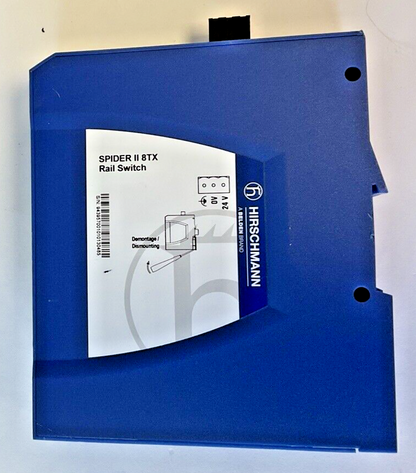 HIRSCHMANN SPIDER II 8TX RAIL SWITCH 24V 32VDC