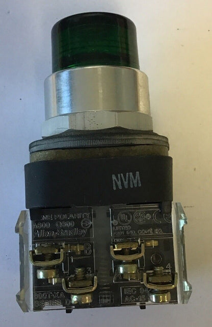 ALLEN BRADLEY 800TQTH10G GREEN PUSH BUTTON SER.T 120V