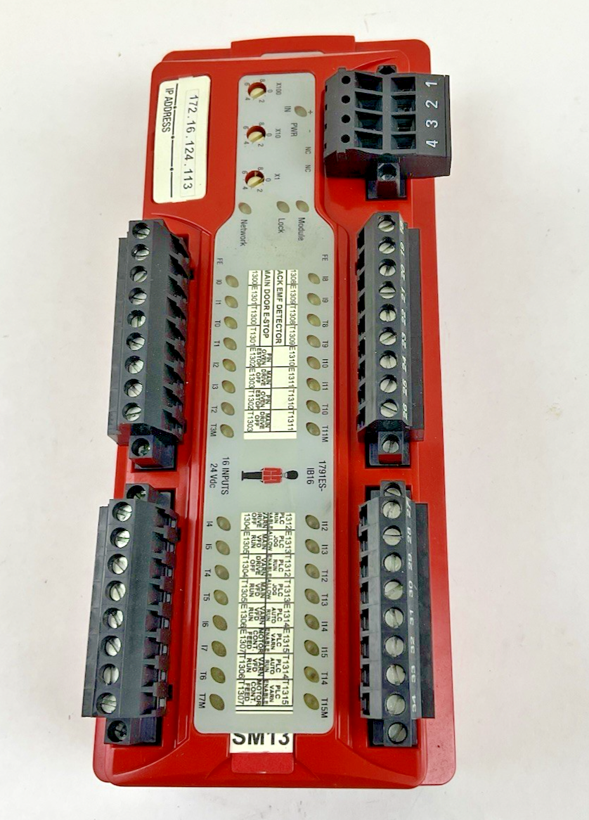 Allen-Bradley 1791ES-IB16 Series A Guard I/O Ethernet/IP Safety Input Module