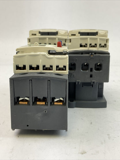 SCHNEIDER ELECTRIC REVERSING STARTER (LC1D09(2) CONTACTOR+LRD07 RELAY) 120V COIL