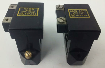 ALLEN BRADLEY 69A288 COIL 480V 60CY 440V 50CY (LOT OF 2)
