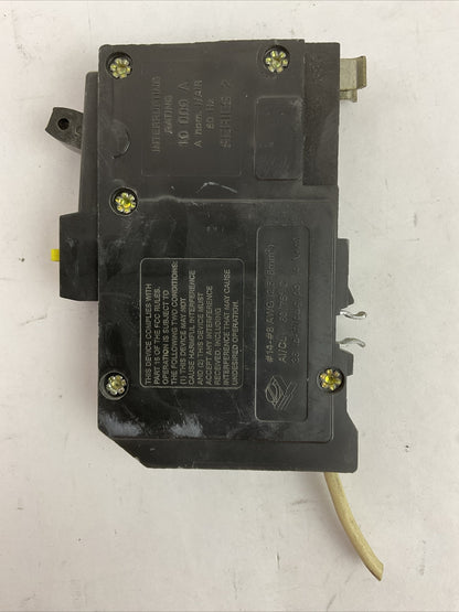 SQUARE D QO120GFI GROUND FAULT CIRCUIT BREAKER 1POLE 20AMP 120VAC