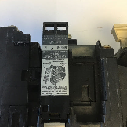 ALLEN BRADLEY 509-BOD STARTER SIZE 1 SER.B W/CB236 COIL W30 HEATER