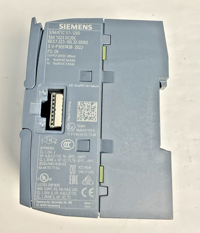 SIEMENS 6ES7 223-1BL32-0XB0 EXPANSION MODULE 24VDC