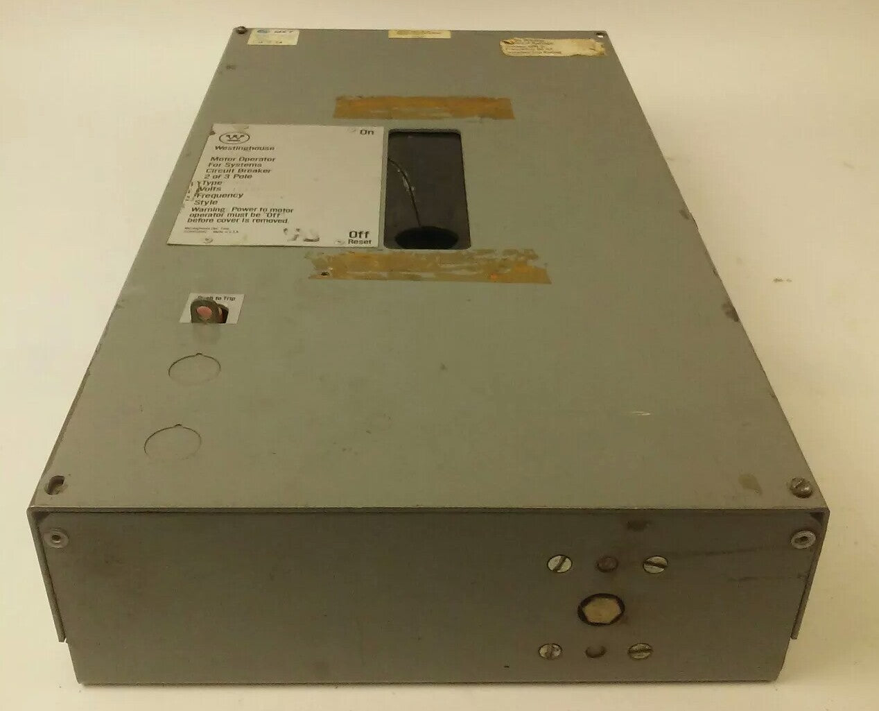 WESTINGHOUSE, MOTOR OPERATER 5661D52G01 TYPE SPCB 120V 60HZ 2P OR 3P