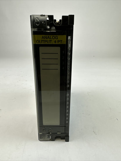 HONEYWELL 900B01-0101 ANALOG OUTPUT 4 CHANNEL MODULE 40mA @ 5VDC 200mA @ 24VDC