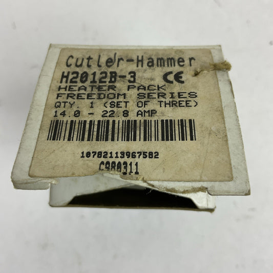 CUTLER HAMMER H2012B-3 FREEDOM SERIES 14.0-22.8AMP HEATER (BOX OF 3)