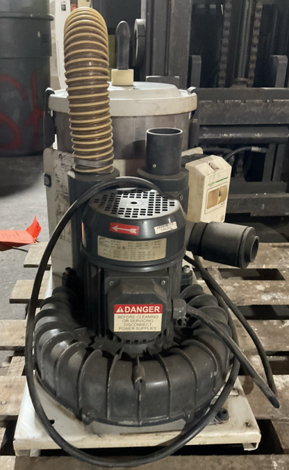 GOODWAY DV-SV INDUSTRIAL VACUUM 460V 3PH DELPHIN TYPE RF24
