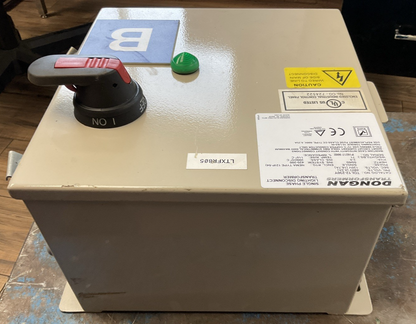DONGAN TDL12-230Y SINGLE PHASE LIGHTING DISCONNECT TRANSFORMER 2KVA PRI 480V SEC