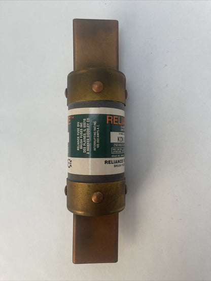 BRUSH RELIANCE KON300 ONE TIME CLASS RK5 FUSE 250VAC 300AMP