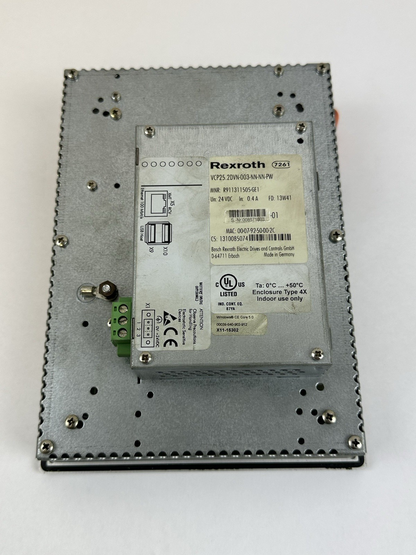 Rexroth IndraControl 5.7 Inch Display Touchscreen VCP25.2DVN-003-NN-NN-PW/24VDC